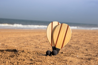 Logotrade promotional merchandise picture of: Wooden frescobol tennis set