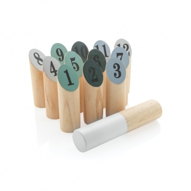 Logo trade promotional gifts image of: Wooden scatter set