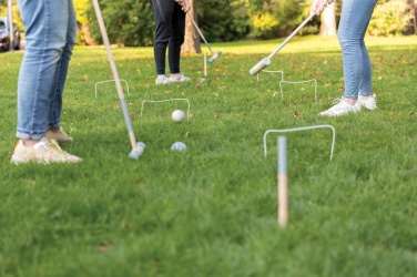 Logotrade promotional giveaway image of: Wooden croquet set