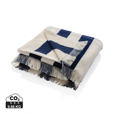 Logo trade promotional gift photo of: Ukiyo Yukari AWARE™ XL deluxe beach towel 100x180cm