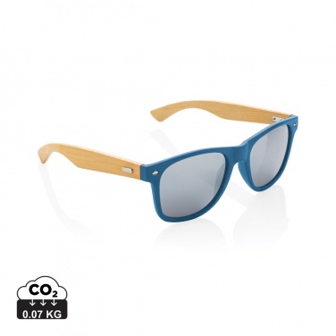 Logotrade business gifts photo of: Bamboo and RCS recycled plastic sunglasses