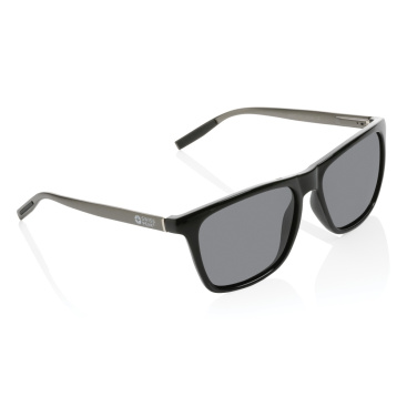 Logo trade promotional items image of: Swiss Peak RCS rplastic polarised sunglasses