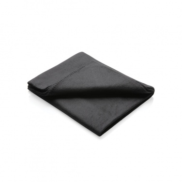 Logo trade promotional item photo of: Fleece blanket in pouch