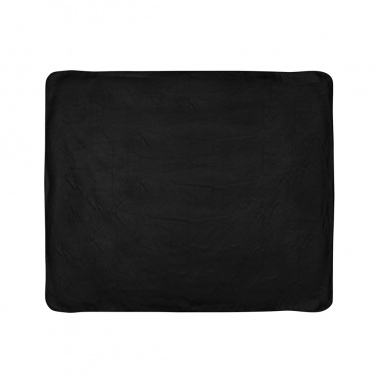 Logo trade advertising products image of: Fleece blanket in pouch