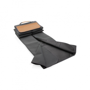 Logo trade promotional items picture of: Impact AWARE™ RPET picnic blanket with PU cover