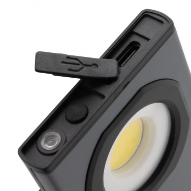 Logotrade promotional gifts photo of: Gear X RCS recycled plastic USB pocket work light 260 lumen