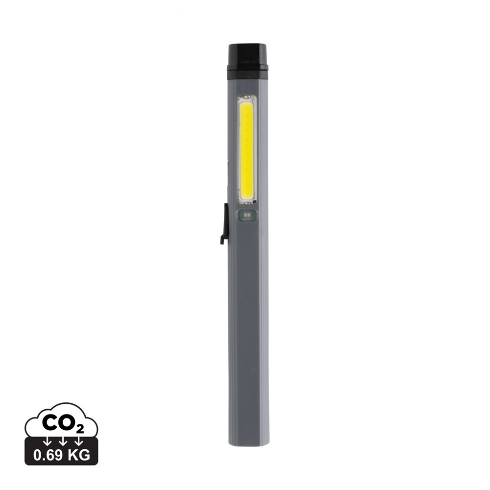 Logotrade corporate gifts photo of: Gear X RCS recycled plastic USB rechargeable pen light