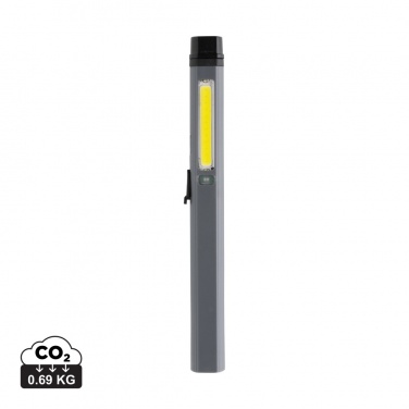 Logotrade promotional product image of: Gear X RCS recycled plastic USB rechargeable pen light