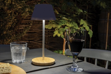 Logotrade promotional giveaway picture of: Pure Glow RCS usb-rechargeable recycled plastic table lamp