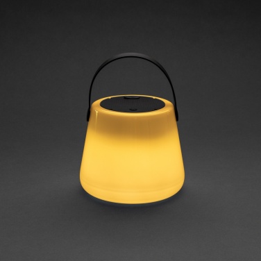 Logotrade promotional gift picture of: SolarGlow RCS recycled ABS USB-rechargeable outdoor light