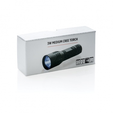 Logo trade promotional merchandise photo of: 3W medium CREE torch