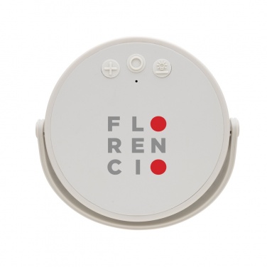 Logotrade promotional product image of: Aurora RCS recycled plastic USB re-chargeable table lamp