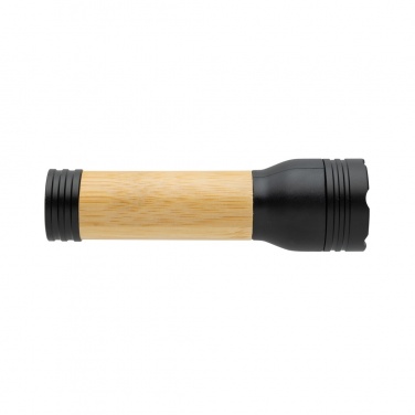 Logotrade promotional giveaway image of: Lucid 1W RCS certified recycled plastic & bamboo torch
