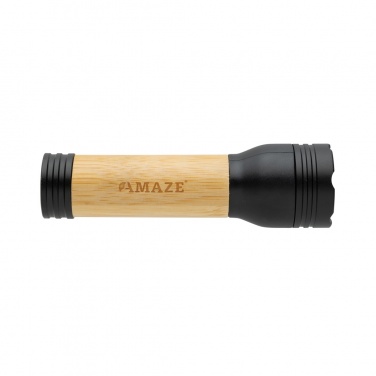Logotrade corporate gifts photo of: Lucid 1W RCS certified recycled plastic & bamboo torch