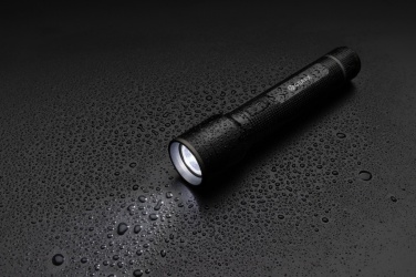 Logo trade promotional gift photo of: Gear X RCS recycled aluminum USB-rechargeable torch large