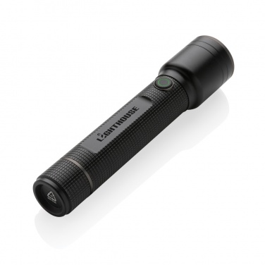 Logotrade corporate gifts photo of: Gear X RCS recycled aluminum USB-rechargeable torch large