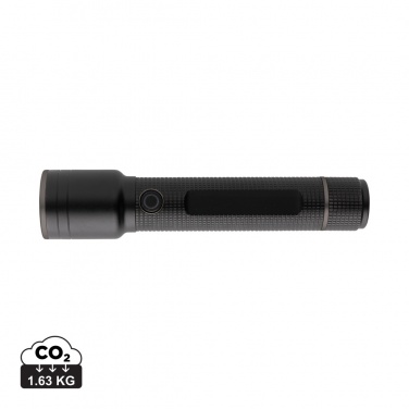 Logotrade corporate gifts photo of: Gear X RCS recycled aluminum USB-rechargeable torch large