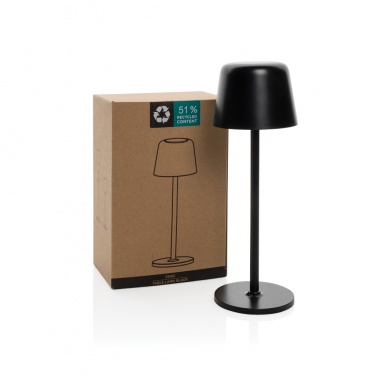 Logotrade corporate gifts photo of: Zenic RCS recycled plastic USB re-chargable table lamp