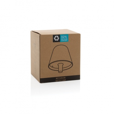 Logotrade promotional items photo of: BottleGlow RCS recycled plastic bottle lamp