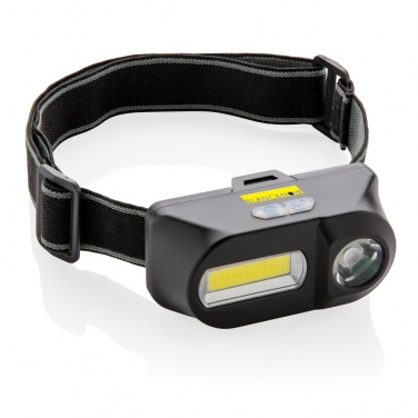 Logo trade promotional giveaways picture of: COB and LED headlight