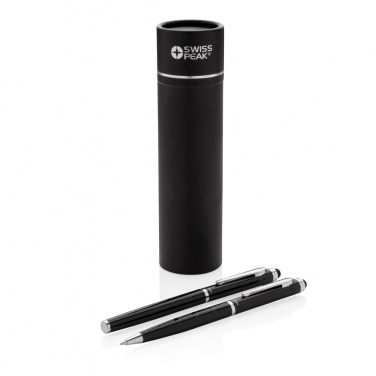 Logotrade promotional merchandise image of: Swiss Peak deluxe pen set