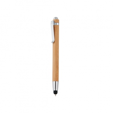 Logo trade promotional product photo of: Bamboo stylus pen