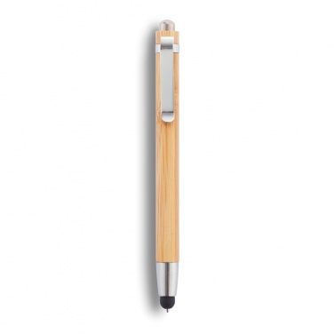 Logo trade advertising products picture of: Bamboo stylus pen