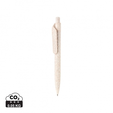 Logo trade promotional merchandise picture of: Wheat straw pen