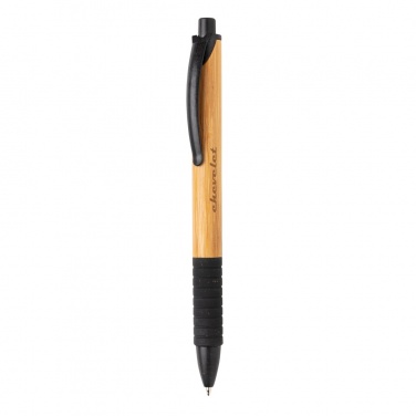 Logo trade business gift photo of: Bamboo & wheat straw pen