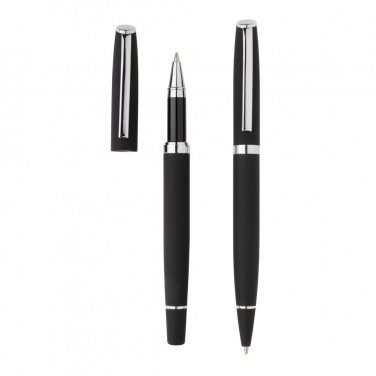 Logo trade promotional giveaway photo of: Deluxe pen set