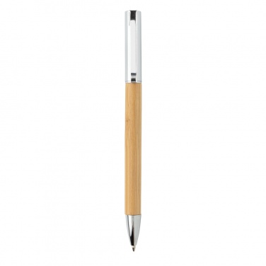 Logo trade promotional merchandise photo of: Modern bamboo pen