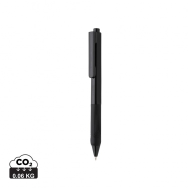 Logotrade promotional product picture of: X9 solid pen with silicone grip