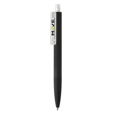 Logo trade business gifts image of: X3 black smooth touch pen