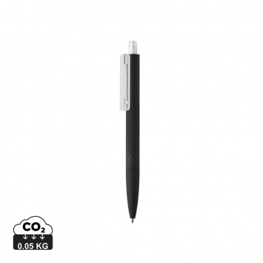 Logo trade promotional gift photo of: X3 black smooth touch pen