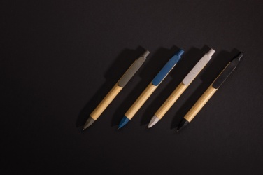 Logotrade promotional products photo of: Write responsible recycled paper barrel pen