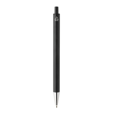 Logo trade promotional items picture of: Amisk RCS certified recycled aluminum pen