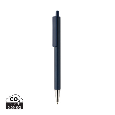 Logo trade promotional merchandise picture of: Amisk RCS certified recycled aluminum pen