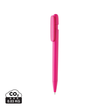 Logo trade promotional item photo of: Devin GRS certified RABS pen solid