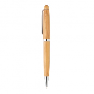 Logo trade promotional gifts picture of: Bamboo pen in box