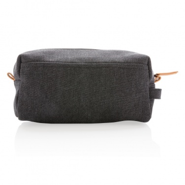 Logotrade promotional giveaway picture of: Canvas toiletry bag PVC free
