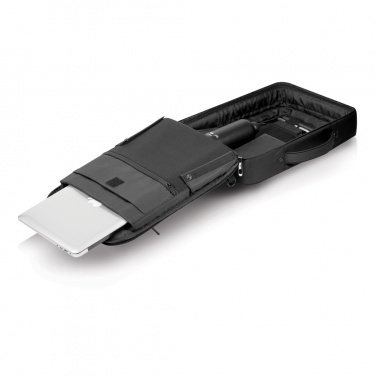 Logo trade promotional merchandise image of: Bobby Bizz 2.0 anti-theft backpack & briefcase