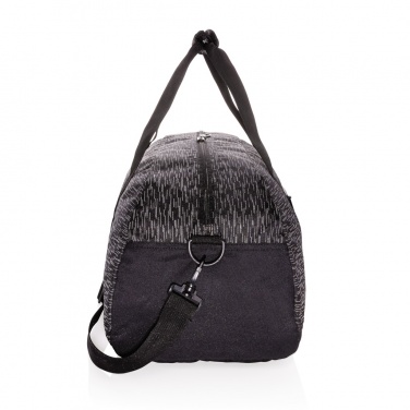 Logo trade promotional product photo of: AWARE™ RPET Reflective weekend bag