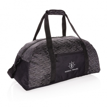 Logotrade promotional products photo of: AWARE™ RPET Reflective weekend bag