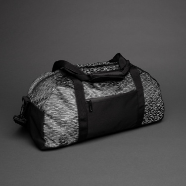 Logotrade promotional products photo of: AWARE™ RPET Reflective weekend bag