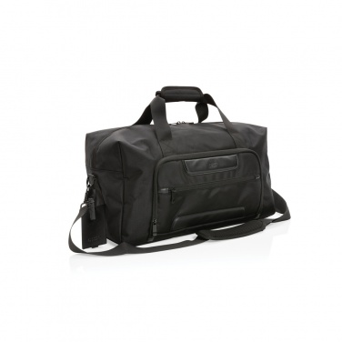 Logotrade promotional product image of: Swiss Peak AWARE™ RPET Voyager weekend bag