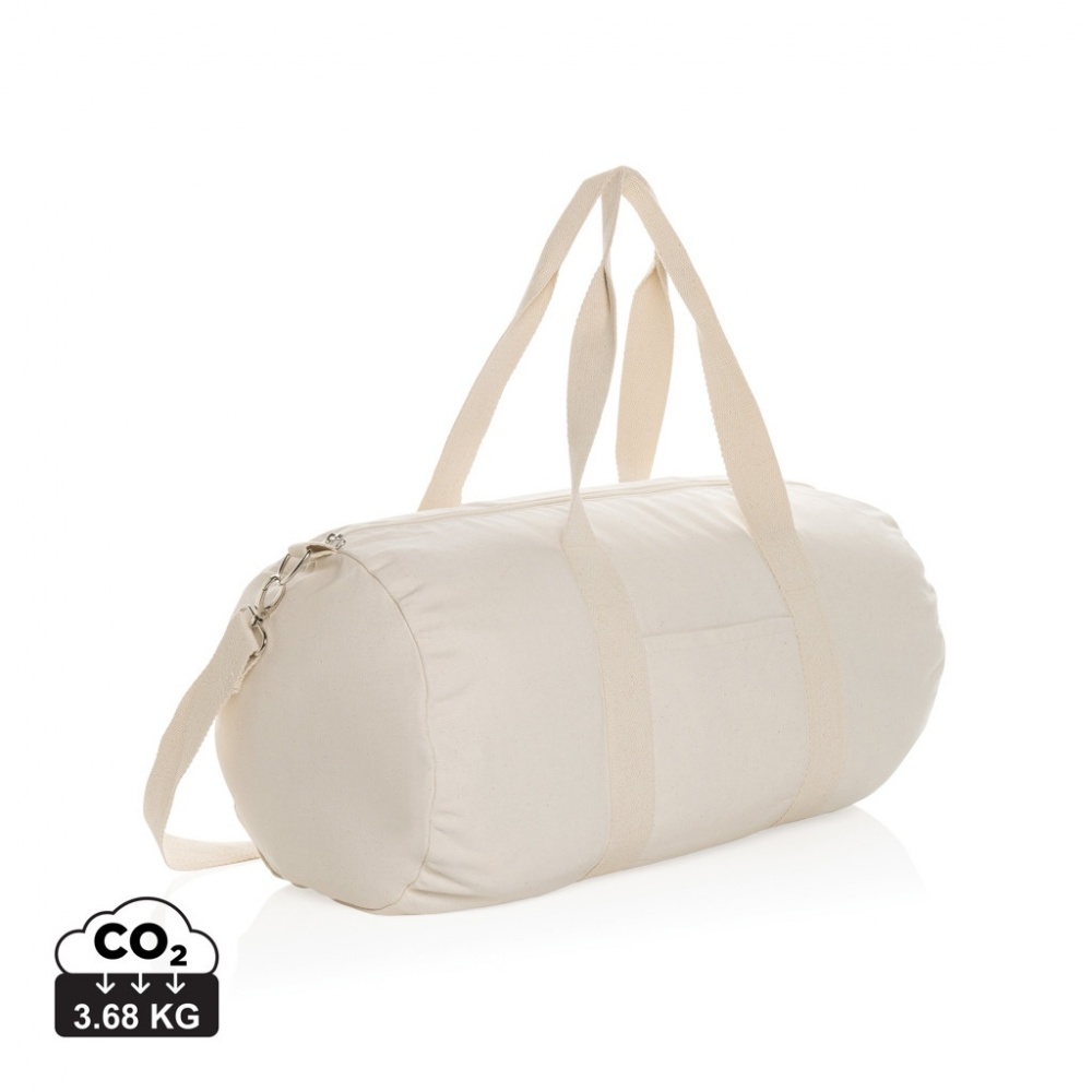 Logotrade promotional products photo of: Impact Aware™ 285gsm rcanvas duffel bag undyed