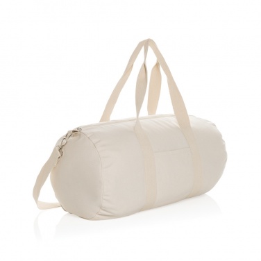 Logotrade promotional gift picture of: Impact Aware™ 285gsm rcanvas duffel bag undyed
