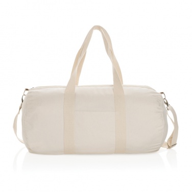 Logo trade promotional merchandise picture of: Impact Aware™ 285gsm rcanvas duffel bag undyed