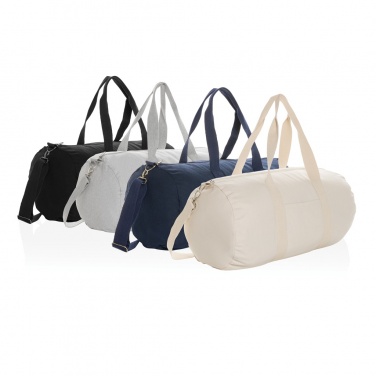 Logo trade promotional gifts image of: Impact Aware™ 285gsm rcanvas duffel bag undyed