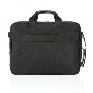 Logo trade promotional item photo of: Swiss Peak AWARE™ RPET Voyager 15.6" laptop bag
